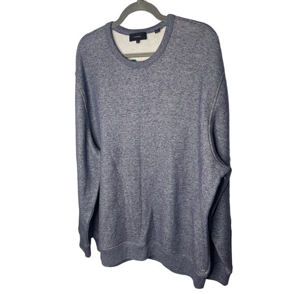 Vince Crewneck Oversized Pullover Sweater Long Sleeve Gray Size XXL - Picture 2 of 7